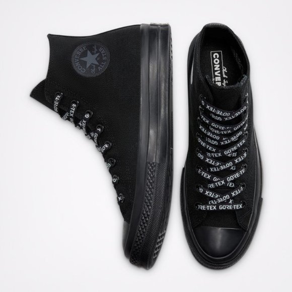 Converse Chuck 70 Gore-Tex High Top Utility Black Mens Size 10.5 168857C New DS - Picture 5 of 11